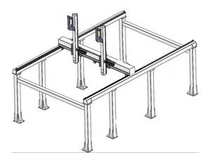 New Hot Selling Customizable Xyz Linear Cnc Gantry <strong>Robot</strong> <strong>Loading</strong> and <strong>Unloading</strong> Cnc Control System - Product Image 4
