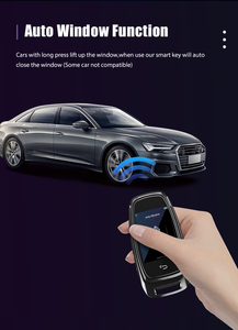2023 otomatik elektronik yükseltme araç tuşları akıllı uzaktan kumanda LCD dokunmatik ekran araba anahtarı Audi için tüm arabalar için - Product Image 2