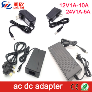 Adaptador de corriente AC/DC, adaptador de corriente de 24v, 1a, 1.5a, 2a, 3a, 5a, 24v, 5a, con gran calidad, 100 ~ 240v