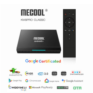 Google Certifiedマイク入力アンドロイドテレビボックスmecool km9プロs905x2 4K Set Top BoxとChrome Cast - Product Image 5
