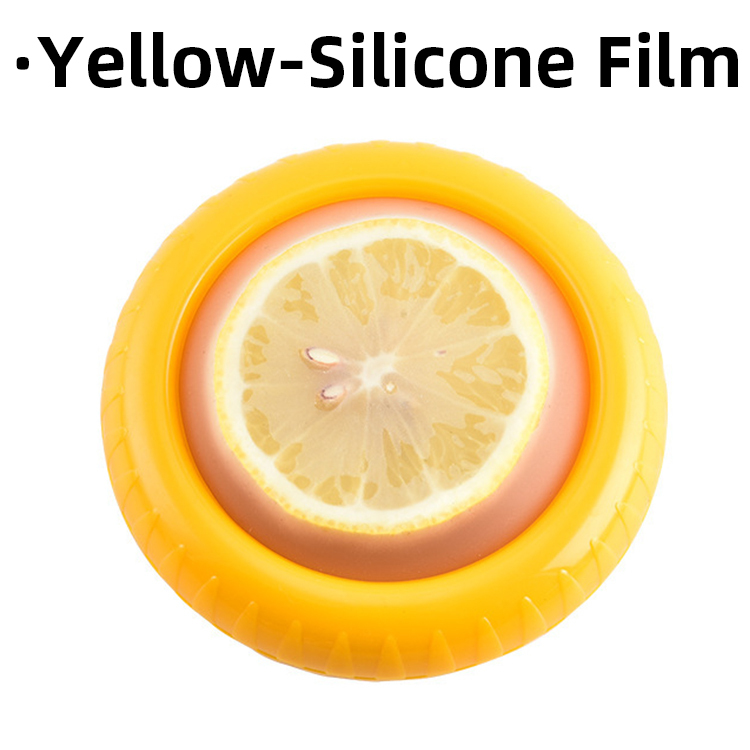 Pellicola in silicone giallo