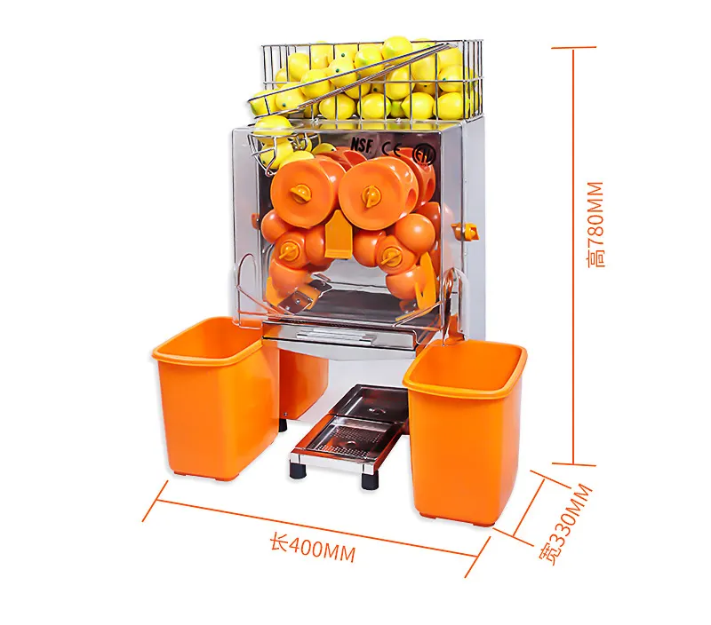 Automatische Oranje Juicer Machine/Industriële Oranje Sapcentrifuge/Granaatappel Sap Making Machine Prijs