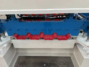 Zimabwa/דרום אפריקה המוכר הטוב ביותר 686 פרופיל ibr trapezoidal פרופיל מתכת לוח גליל להרכיב מכונת בקרה השתמש אריחים