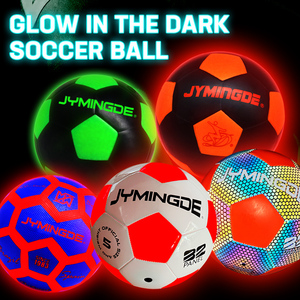 JYMINGDE発光カスタムライトアップダーク<span class=keywords><strong>Led</strong></span>光るサッカーボールサイズ5 4ギフト用 - Product Image 4