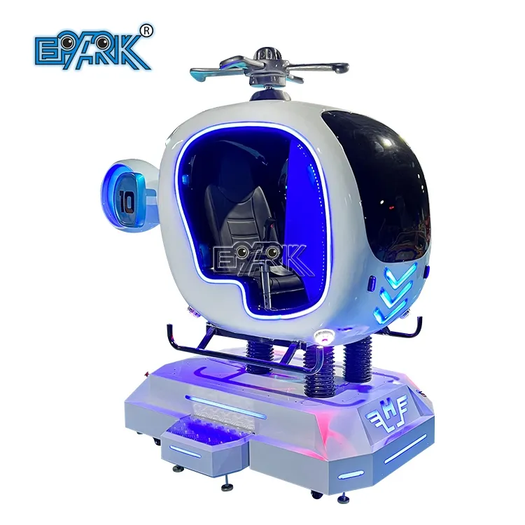 Vr Flight Helicopter Simulator 9d Vr Plane With 360 Degree Free Vision For Children Kids Play Game