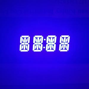 0.4&quot; 4 Digit Alphanumeric <strong>Segment</strong> <strong>Clock</strong> FND <strong>Display</strong> Blue 475nm - Product Image 3