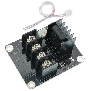 10 adet yeni 3D yazıcı sıcak yatak MOSFET güç genişletme kartı/isı yatak güç modülü için Anet A8 A6 A2 Compate siyah rampalar 1.4 - Product Image 4