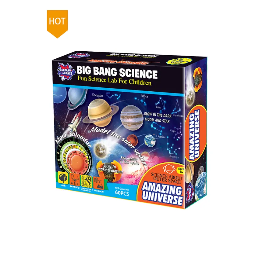 Big Bang SCIENCE Univers Étonnant drôle d'astronomie jouets éducatifs enfants jeux