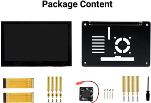 Pantalla táctil capacitiva de 4,3 pulgadas con funda de protección 800*480 IPS gran angular interfaz MIPI DSI Compatible con Raspberry Pi 4B - Product Image 6
