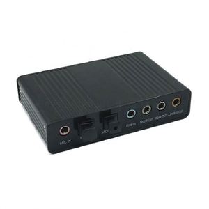 CM6206芯片组外部USB声卡通道5.1 7.1光学声卡适配器，适用于个人电脑笔记本电脑专业 - Product Image 3