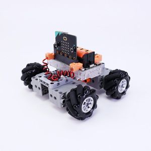 4WD Mecanum şasi Robot eğitim seti görüş işitme kamera MP3 sensör kiti uyumlu araç kiti mekanik akıllı eğitim Robot