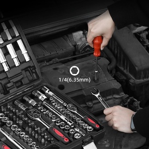 OEM arm 46-Piece lokma anahtar Set OEM özelleştirme ve sert çanta ambalaj ile araba tamir için en iyi el mekaniği araçları - Product Image 6