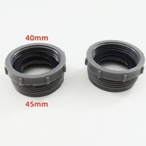 双水槽排水管套件-可扩展的柔性P型疏水阀，用于1 1/2 ”或1 1/4” 排水管，配有连接器和适配器 (灰色) - Product Image 4