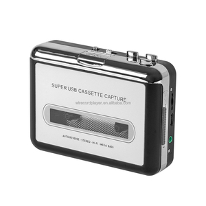 厂家直销USB盒式磁带播放器磁带到PC旧盒式磁带到MP3格式转换器录音机捕捉随身听自动反转 - Product Image 1