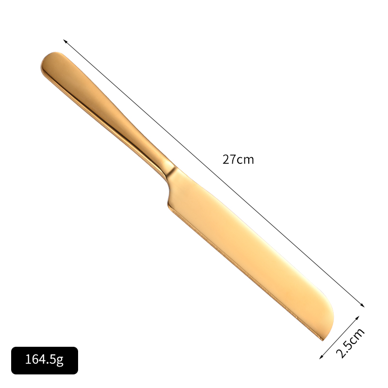 Bread knife gold