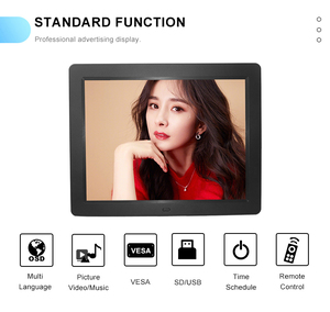 <strong>Open</strong> <strong>Frame</strong> 15'' 4:3 Universal Digital Photo Foto Picture <strong>Frame</strong> and Printing Ir Remote Control With Speaker - Product Image 2
