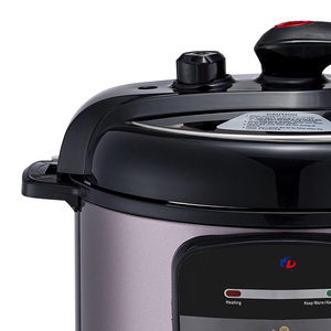 Pentola a pressione elettrica intelligente personalizzata 5L nuovo stile coperchio Anti-scottatura in acciaio inox interfaccia tedesca per uso domestico - Product Image 2