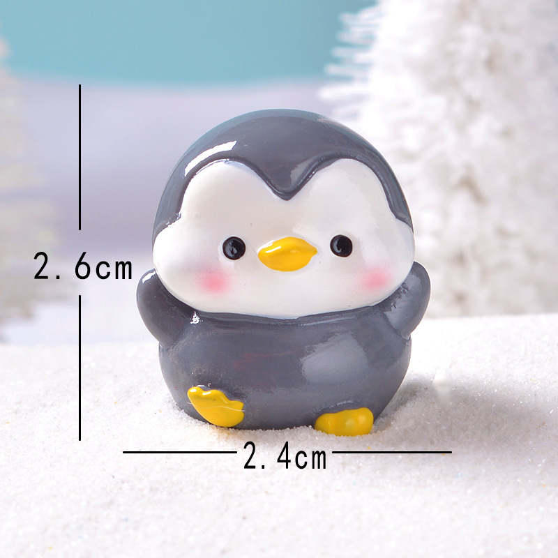 Penguin gray hands