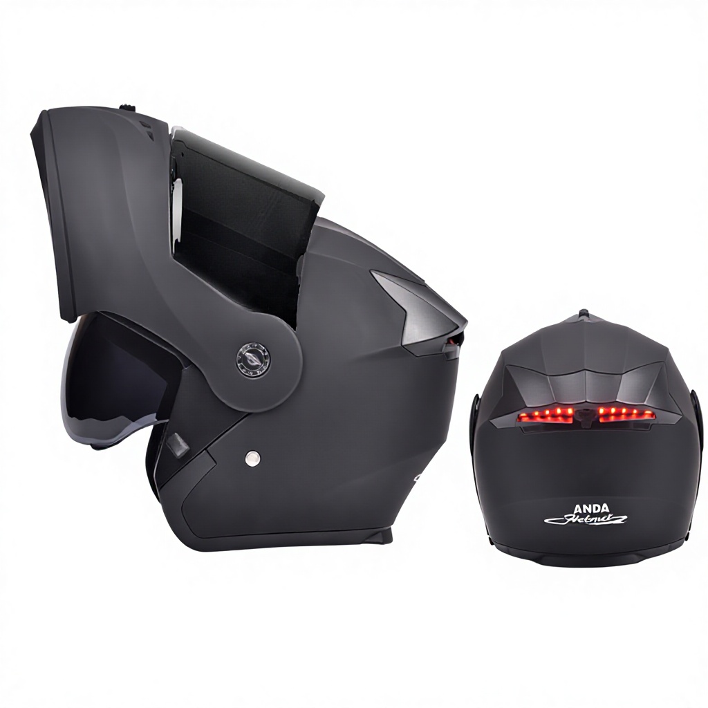 Yaoyan black-brown mirror led tail light-3C certification