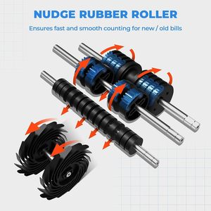 银行级点钞机混合面额带外部显示 + 打印机一值计数 - Product Image 6