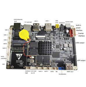 Rockchip RK3288 RS232 TTL android 11 linux ubuntu sviluppo scheda madre controller scheda madre - Product Image 2