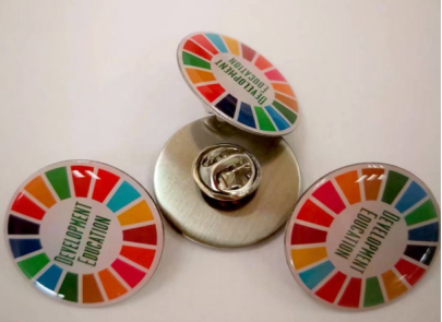 Broche de logo imprimée