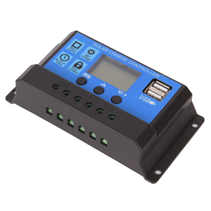 12V 24V <strong>10A</strong> 20A <strong>30A</strong> 40A 50A 60A <strong>PWM</strong> Auto Solar <strong>Controllers</strong> 2020 Hotsale Solar Charge <strong>Controller</strong> - Product Image 1