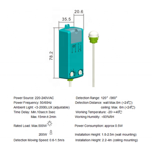 IR-Sensor ST129 Infrarot detektor PIR-Bewegungs sensor und Smart-Home-Sensorsc halter