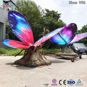 โมเดลแมลงอะนิมาทรอนิกส์เหมือนจริงหุ่นยนต์ตั๊กแตนตำข้าวกันน้ำสำหรับสวนพฤกษศาสตร์สวนสนุกตกแต่งกลางแจ้ง - Product Image 4