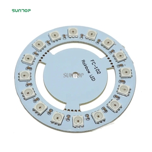 OEM/ODM WS2811 eingebautes 16 rundes 5050 RGB Vollfarb-LED-Modul - Product Image 1