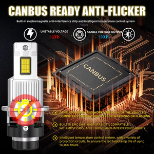 Toplu D serisi HID balast LED farlar ile satış orijinal HID Canbus hatasız araç LED ışık değiştirme maçlar - Product Image 6