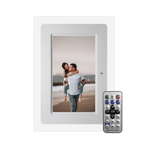 Artıları 7 "akrilik dijital fotoğraf çerçevesi albümü 1080P Video uzaktan kumanda slayt gösterisi takvim elektronik resim çerçevesi USB MMC SD kart - Product Image 3