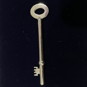 BrilliantMagic gümüş renk Metal sihirli Prop büyük anahtar perili anahtar hile hayalet anahtar oyuncak - Product Image 6
