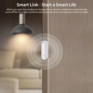 WiFi门传感器报警，图雅智能窗接触传感器应用免费实时发送警报，无线家庭安全系统 - Product Image 6