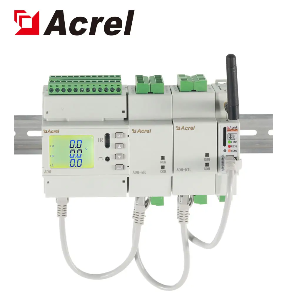 Acrel-Sistema eléctrico IoT, plataforma en la nube, proyecto eléctrico basado en IoT para empresa