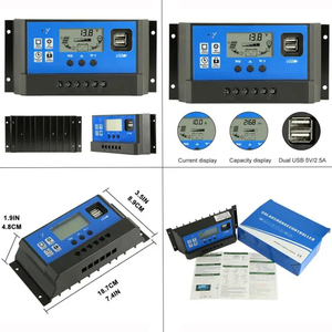 Solar bezogene Produkt lades teuerungen PWM Automatisch 12V 24V 48V 10A - 60A für den Laderegler des netz unabhängigen Solarstrom systems - Product Image 4