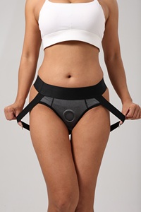 Strap On Harnas Doos Ondergoed Voor Lesbische Mannelijke En Vrouwelijke Volwassen O Ring Sexy Holle Band Op Lingeriewomen Ondergoed - Product Image 2