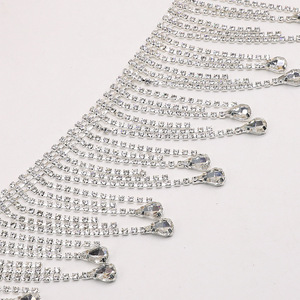 JFRT012คริสตัล rhinestone ตัดโซ่สร้อยคอ - Product Image 6