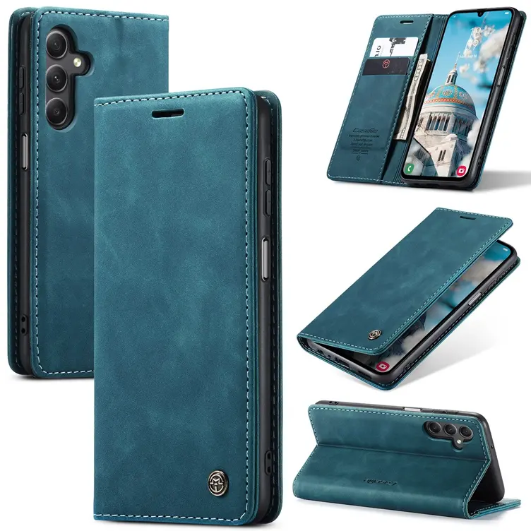 Caseme Retro custodia a portafoglio in pelle 11A 12C custodia magnetica Flip supporto Cover per Xiaomi Mi 13 Pro 13 Lite POCO F5 5G Redmi Business