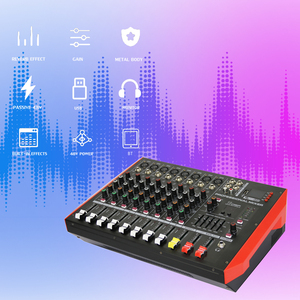 MQ8 8 каналов мини usb интерфейс DMX контроллер питания Смеситель Эффект звуковая консоль усилителя - Product Image 6