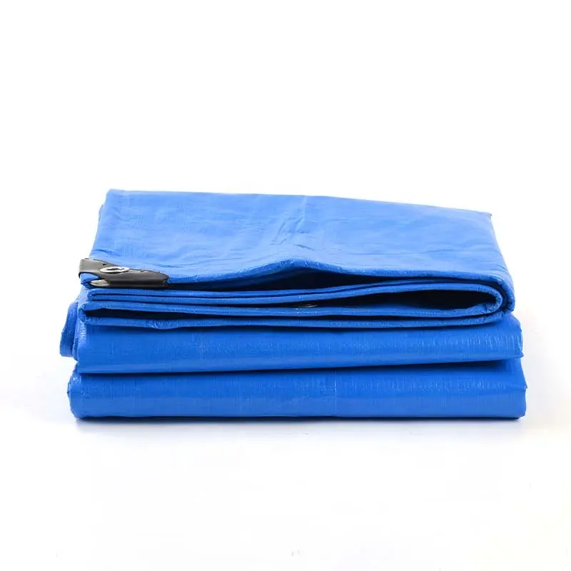 Синий белый брезент в полоску тканый брезент для наружного использования