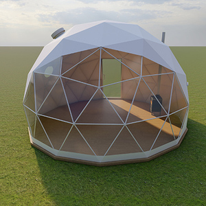 2025 2026 mới thiết kế khách sạn Vòng geodome Lều mùa đông coldproof trắc địa lều cho cắm trại triển lãm và các bên - Product Image 5