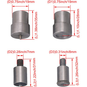 Bán Buôn 831 Snap Fastener Nút Chết Khuôn Tay Máy Ép Setter Mạ Trực Tiếp Nhà Cung Cấp Trung Quốc Cho May Mặc Snap Nút - Product Image 2