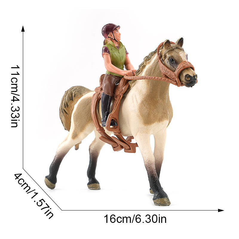 Combinación de caballo brownie Xtn3-1