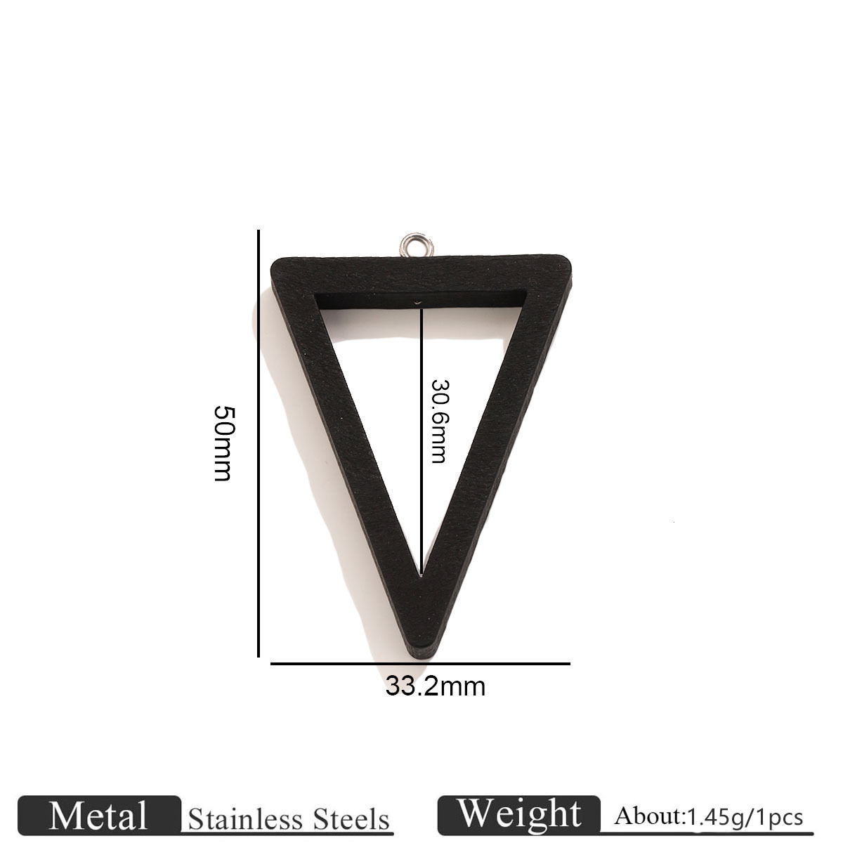 Small triangle black