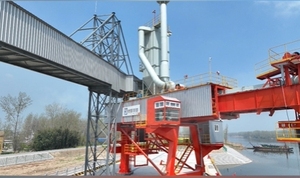 Top Shiploader Supplier Handling Material Equipment 350-1500t/h Durable Arc Track Type Ship Loader With Slide Barrel - Product Image 2