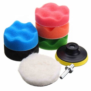 Best 7Pcs/Set 3''5''6''7'' Buffing Sponge <strong>Polishing</strong> Pad Hand <strong>Tool</strong> Kit for Car Polisher Compound <strong>Polishing</strong> Thread Abrasive <strong>Tools</strong> - Product Image 1