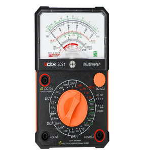 VICTOR New 3021 <strong>Pointer</strong> Meter Diode <strong>Test</strong>/three Pole <strong>Test</strong>/dry Cell Measurement DB Analog Multimeter - Product Image 1