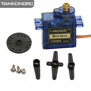 TIANGKONGRC TS90M 9g сервопривод точный угол 450 вертолета модуль дистанционного управления Самолет Робот Модель 450 пластиковые двигатели - Product Image 5