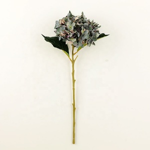 Low <strong>Cost</strong> 11 Fork Factory Supply Directly Artificial Flowers Large <strong>Hydrangea</strong> With Stem Preserved Flowers Wholesale Dried Flower